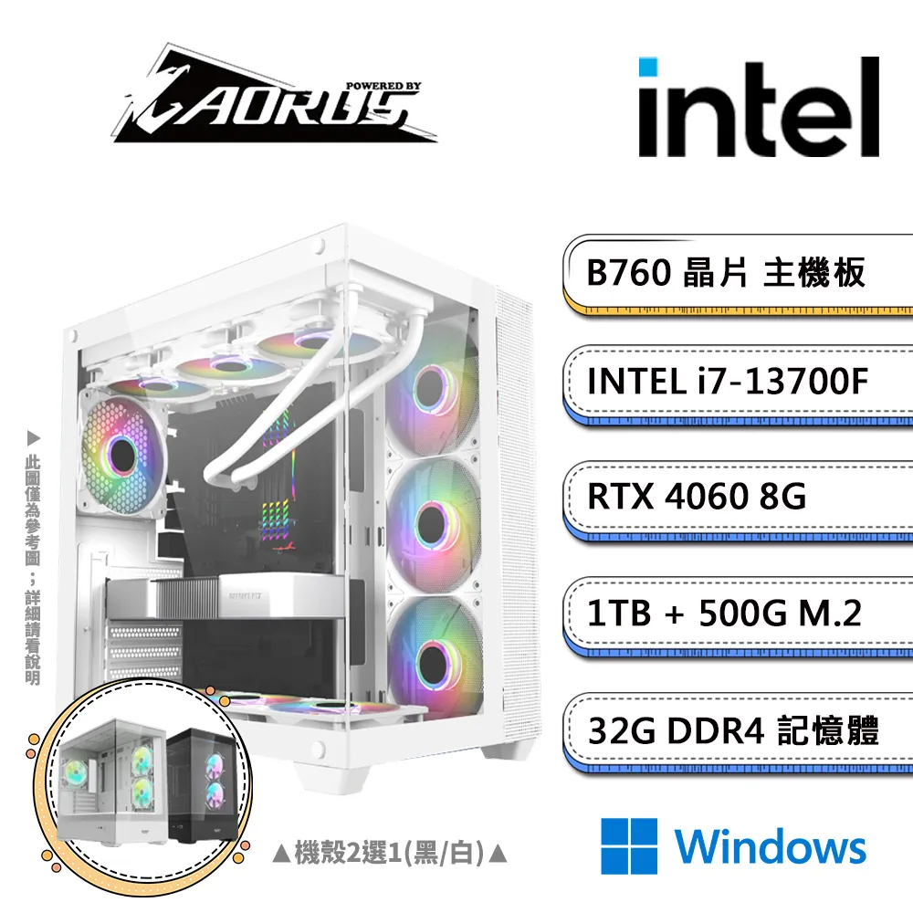 技嘉B760平台【PS-XC13W】i5十四核RTX4060獨顯Win11電競機(i5-13500/B760/RTX4060/32G/1TB SSD) 歷史價格詳細信息