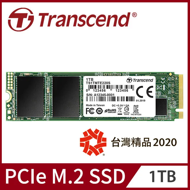 Transcend 創見 MTE250S 1TB M.2 2280 PCIe Gen4x4 SSD固態硬碟(TS1TMTE250S) 歷史價格詳細信息