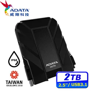 ADATA 威剛 HD710 Pro 2TB 2.5吋 USB3.1 軍規防水防震行動硬碟《藍》 歷史價格詳細信息