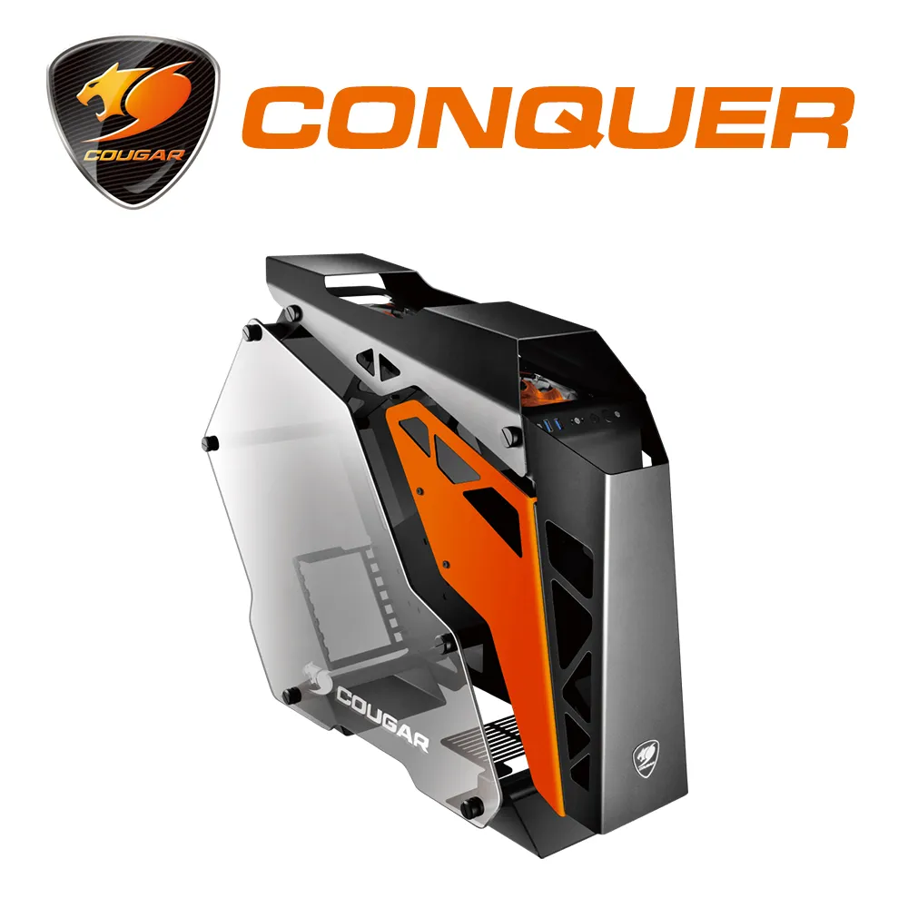 【COUGAR 美洲獅】CONQUER MINI PINK 開放式電腦機殼 電競機箱 主機殼 歷史價格詳細信息