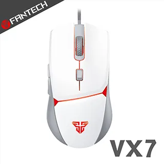 FANTECH VX7 快客遊俠防滑手輕量型電競滑鼠(白) 歷史價格詳細信息