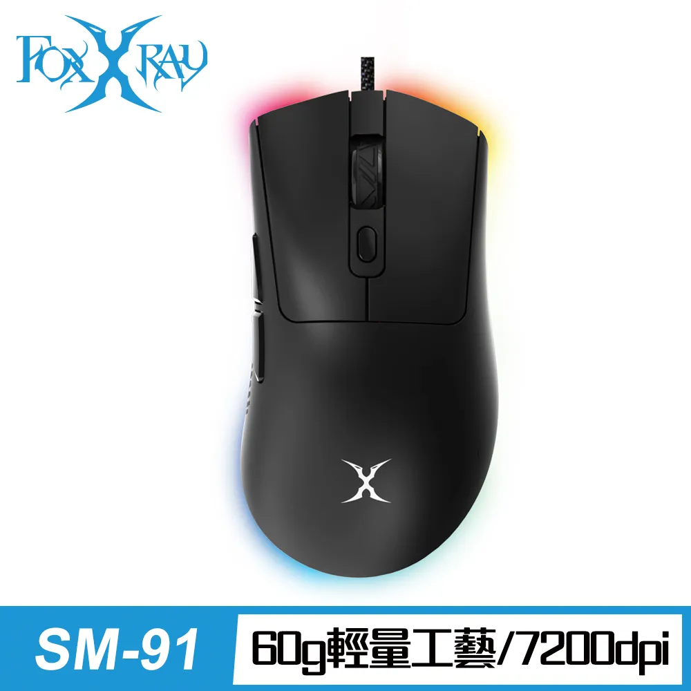 FOXXRAY 灰翼獵狐電競滑鼠(SM68) 蝦皮直送 現貨 歷史價格詳細信息