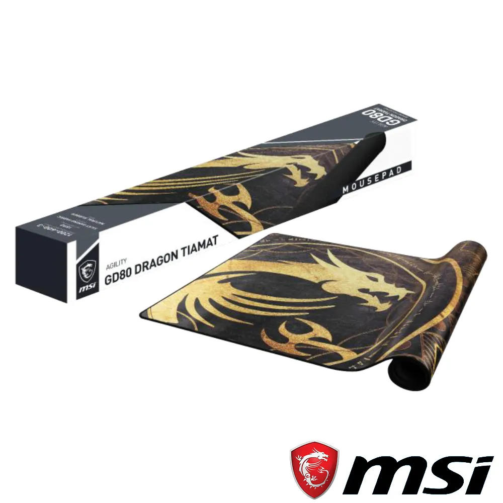 MSI 微星 AGILITY GD80 DRAGON TIAMAT 滑鼠墊 絲襪面料 電競滑鼠墊 鼠墊 歷史價格詳細信息