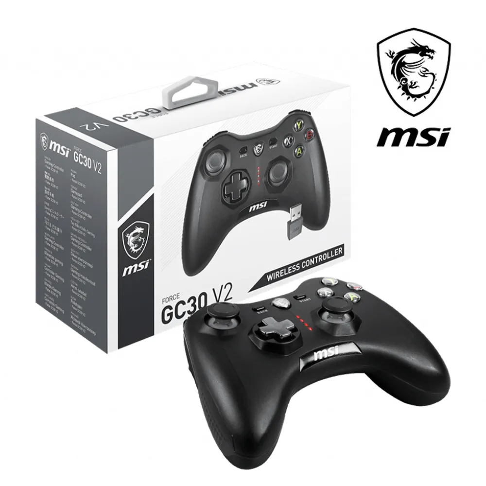 MSI微星 FORCE GC20 V2 搖捍控制器遊戲手把 歷史價格詳細信息