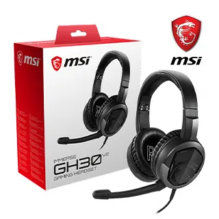 MSI 微星 Immerse GH30 V2 全罩式 電競 耳機 麥克風 耳麥 歷史價格詳細信息