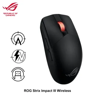 【ASUS華碩】ROG Strix Impact III 雙模無線 輕量電競光學滑鼠 歷史價格詳細信息