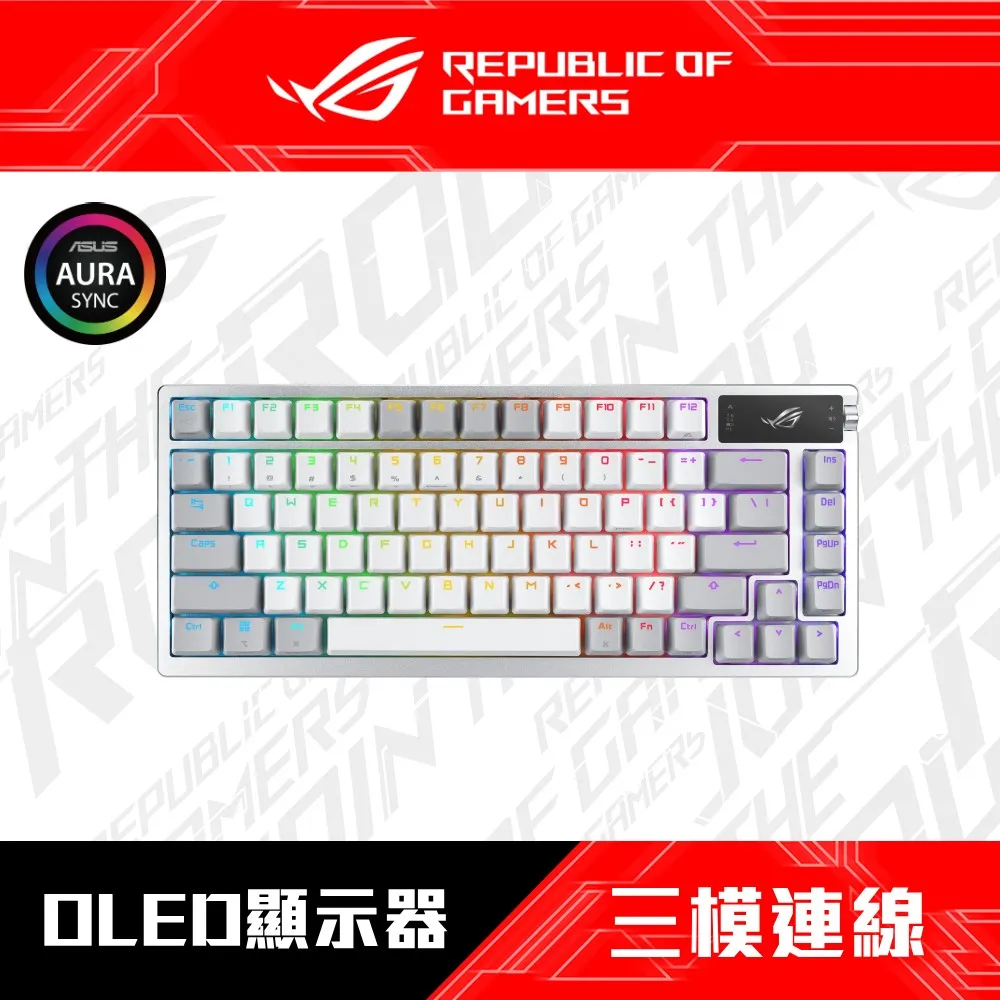 華碩 ROG Azoth Extreme 旗艦電競鍵盤 (風暴軸/中文/PBT) 歷史價格詳細信息