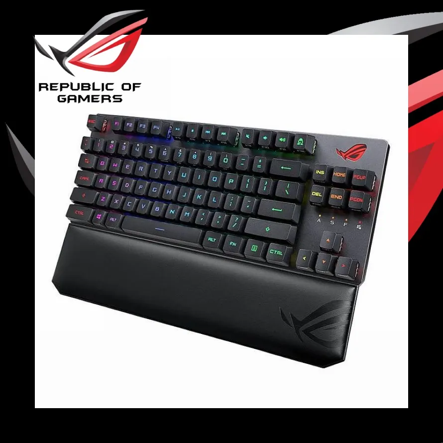 【ASUS 華碩】ROG Scope RX TKL Wireless DX PBT 無線電競鍵盤(光軸) 歷史價格詳細信息