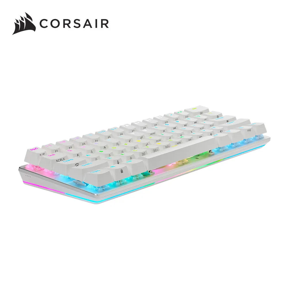 Corsair K70 PRO RGB機械式鍵盤-白 [OPX光軸/PBT鍵帽/英文] 歷史價格詳細信息