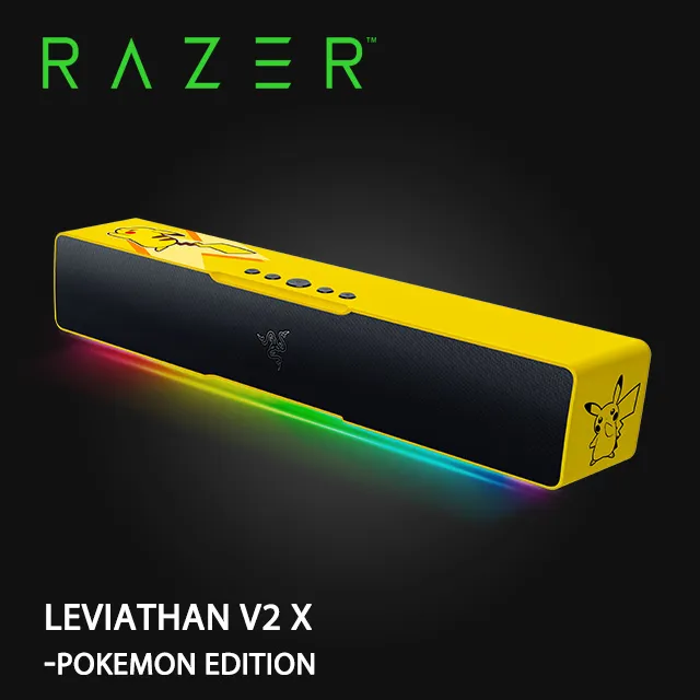 RAZER LEVIATHAN V2 X-POKEMON EDITION 雷蛇 利維坦巨獸V2 X 寶可夢聯名 電競喇叭 歷史價格詳細信息