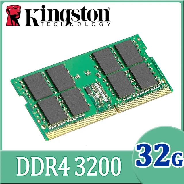 金士頓 Kingston 32GB DDR4 3200 筆記型記憶體 KVR32S22D8/32 歷史價格詳細信息
