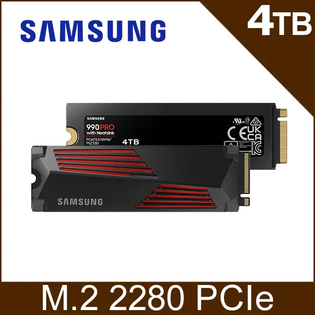 SAMSUNG三星 990 PRO 4TB NVMe M.2 2280 PCIe 固態硬碟 MZ-V9P4T0BW 歷史價格詳細信息