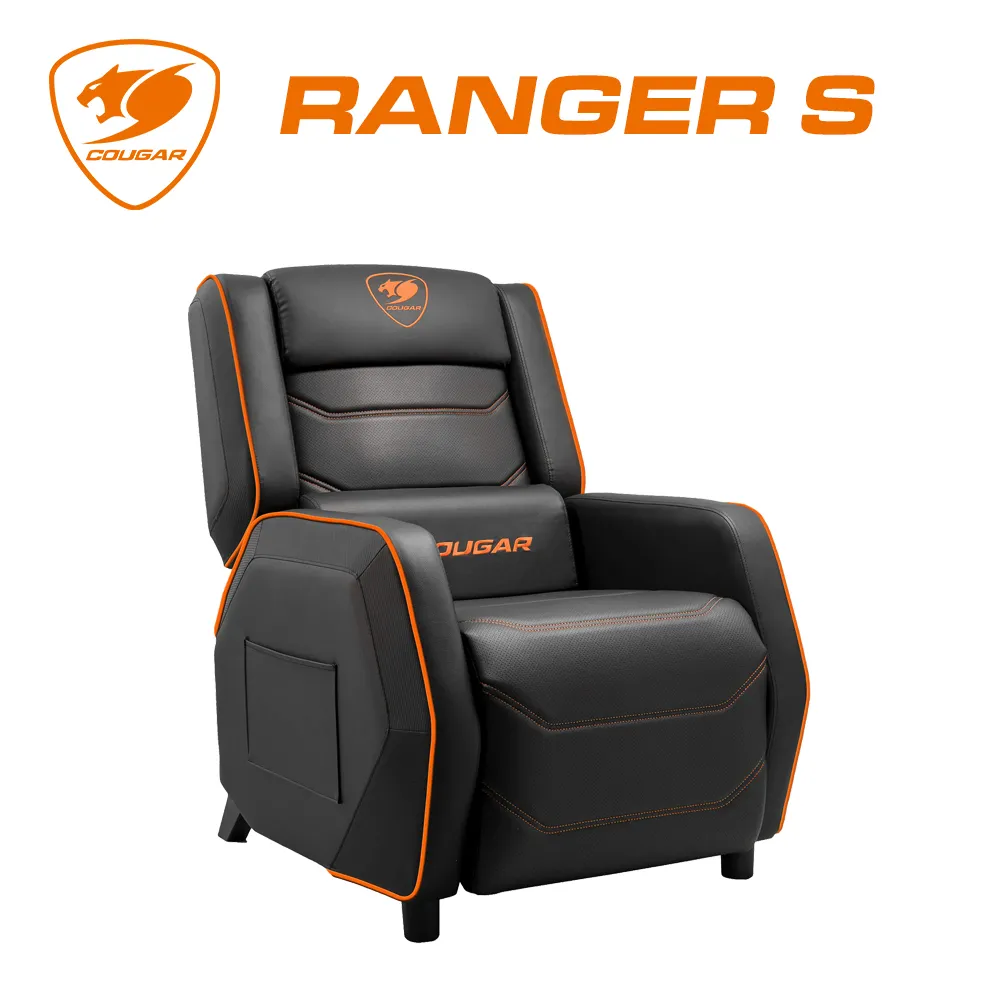 【COUGAR 美洲獅】RANGER S  專業級電競沙發(黑橘色/自行組裝/電競椅/電競沙發) 歷史價格詳細信息