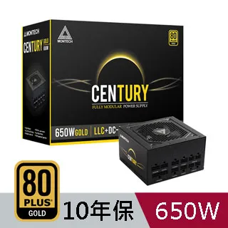MONTECH(君主) CENTURY G5 750W 80Plus 金牌 全模組 PCIE5.0 ATX3.0 電源供應器 歷史價格詳細信息