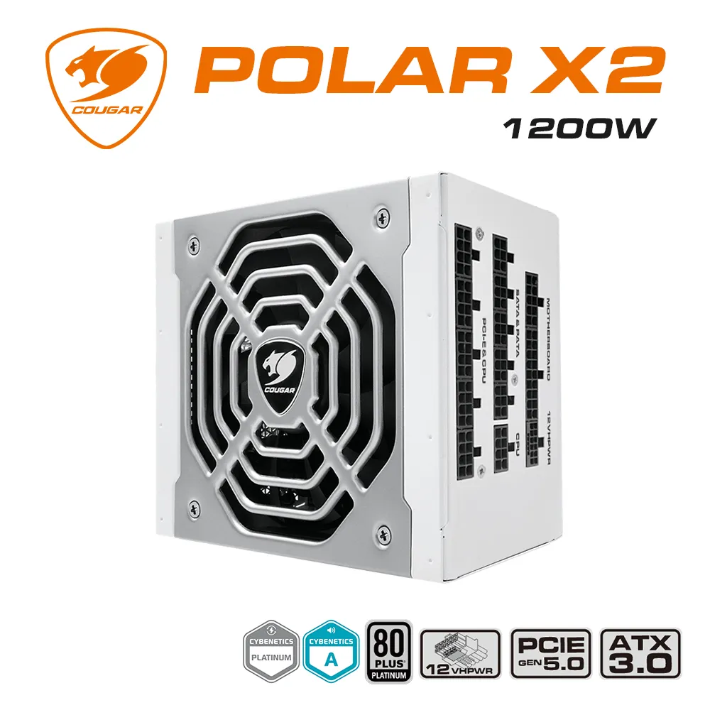 Cougar 美洲獅 POLAR 1200W 白金牌 電源供應器 + 加贈MINON XC 滑鼠組 歷史價格詳細信息
