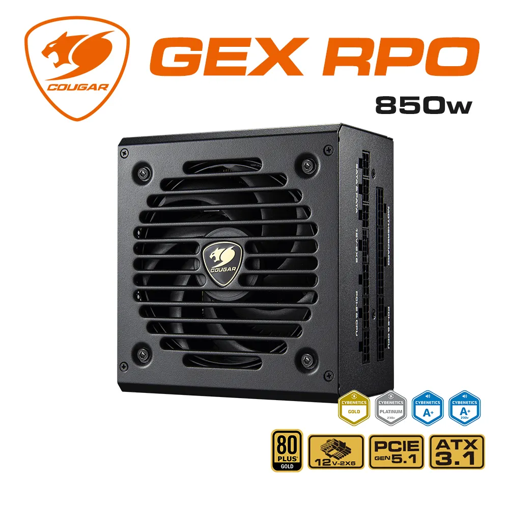 【COUGAR 美洲獅】GEX 850w 金牌全模組電源供應器 80PLUS 歷史價格詳細信息