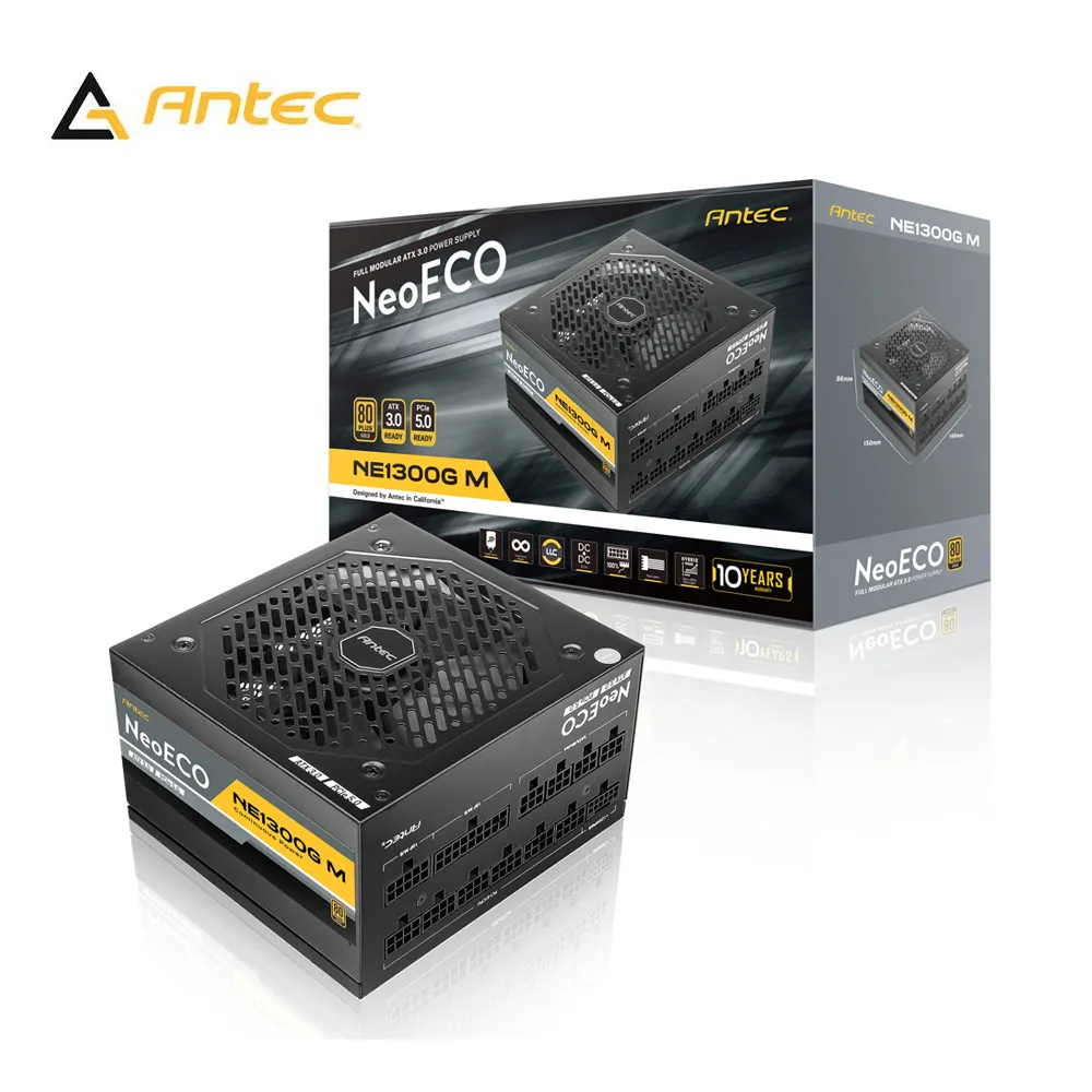 Antec 安鈦克 NE1300G M ATX3.0 金牌電源供應器 歷史價格詳細信息