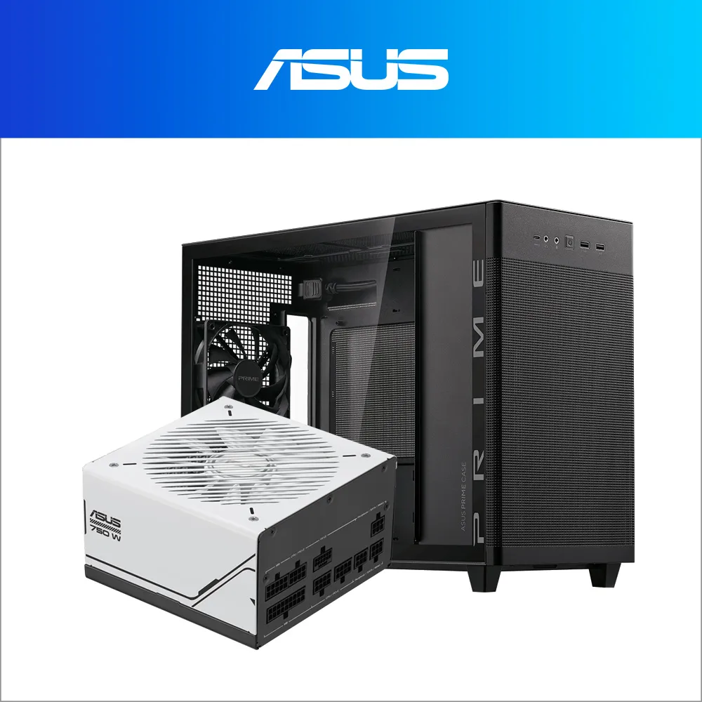 ASUS Prime 750W 金牌電源 + ASUS Prime AP201 鋼化玻璃機殼 (黑) 歷史價格詳細信息