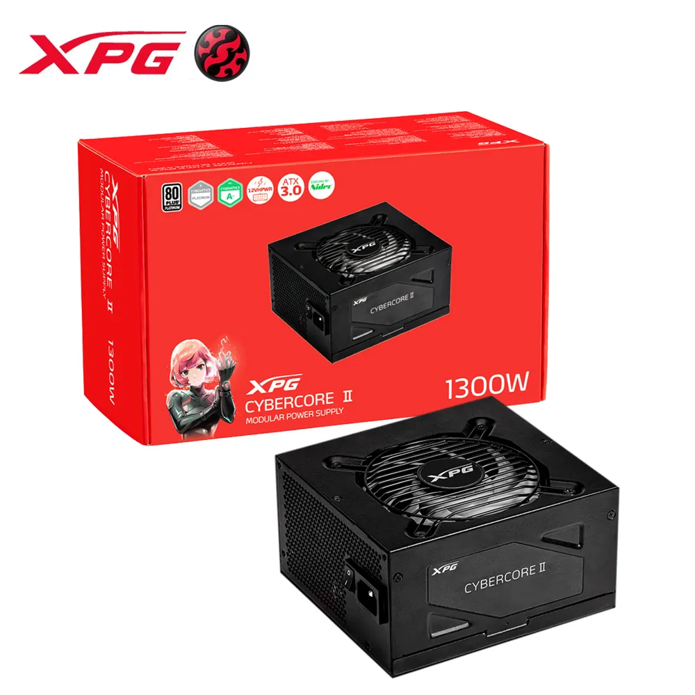 XPG CYBERCORE 電源供應器 1000W 1300W 白金牌/80PLUS/模組化 光華商場 歷史價格詳細信息