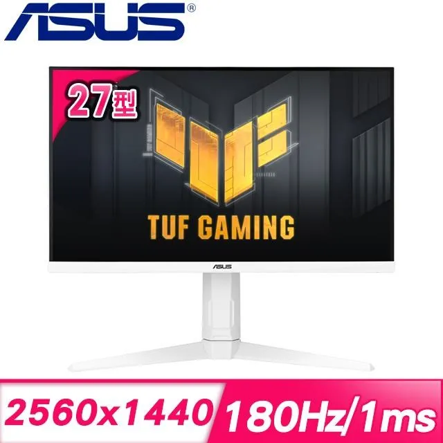 ASUS TUF Gaming VG27AQL3A-W 電競螢幕 遊戲螢幕 華碩螢幕 QHD 27吋 180Hz 歷史價格詳細信息