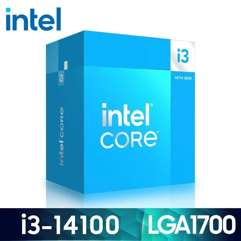 【Intel 英特爾】I3-14100 中央處理器 公司貨(I3-14100) 歷史價格詳細信息