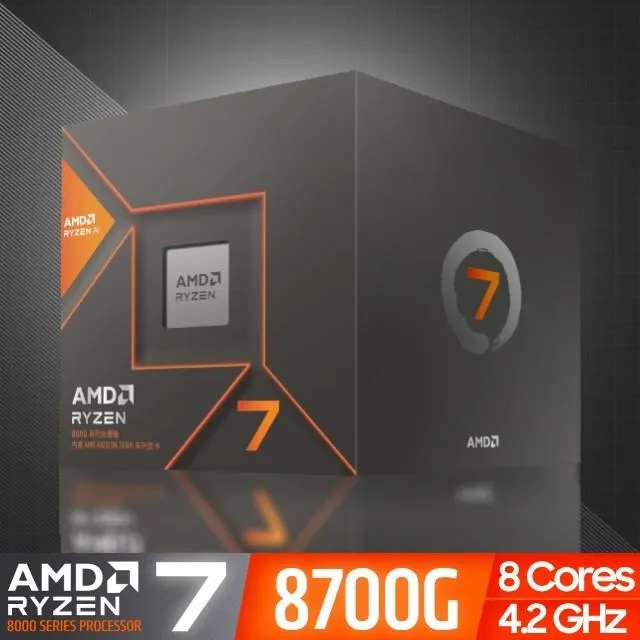 AMD Ryzen 7-8700G 4.2GHz 8核心 中央處理器 歷史價格詳細信息