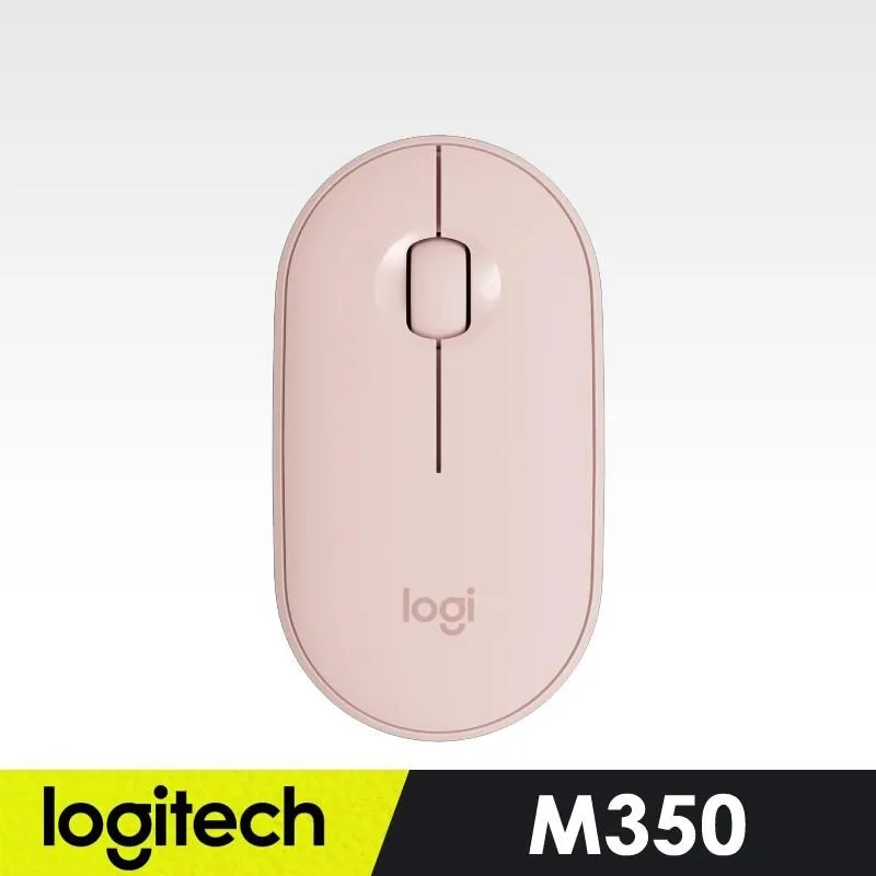 羅技 M350 鵝卵石無線滑鼠-玫瑰粉 歷史價格詳細信息