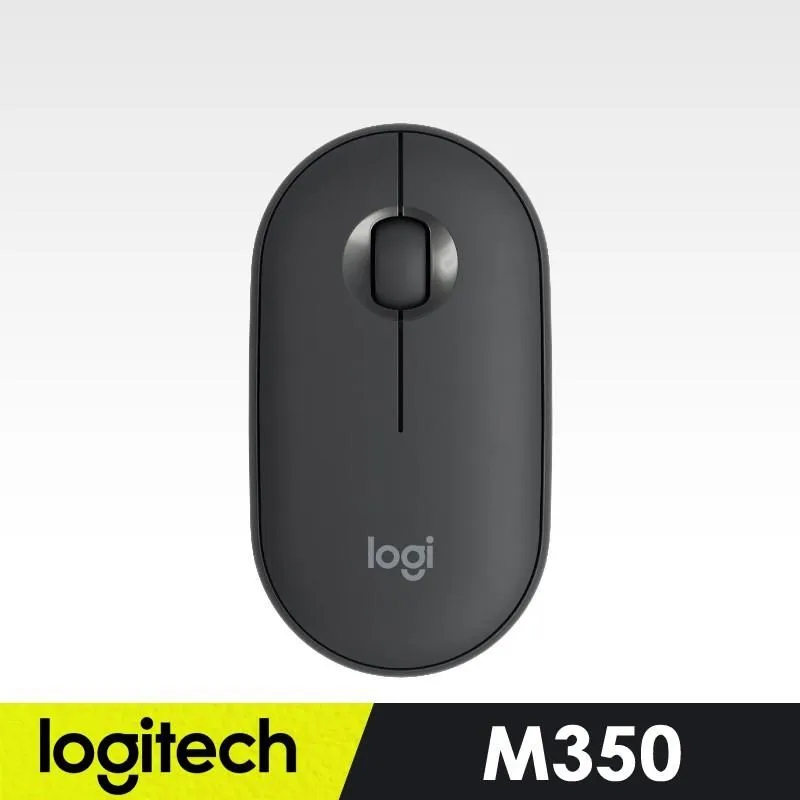羅技 M350 鵝卵石無線滑鼠-石墨黑 歷史價格詳細信息