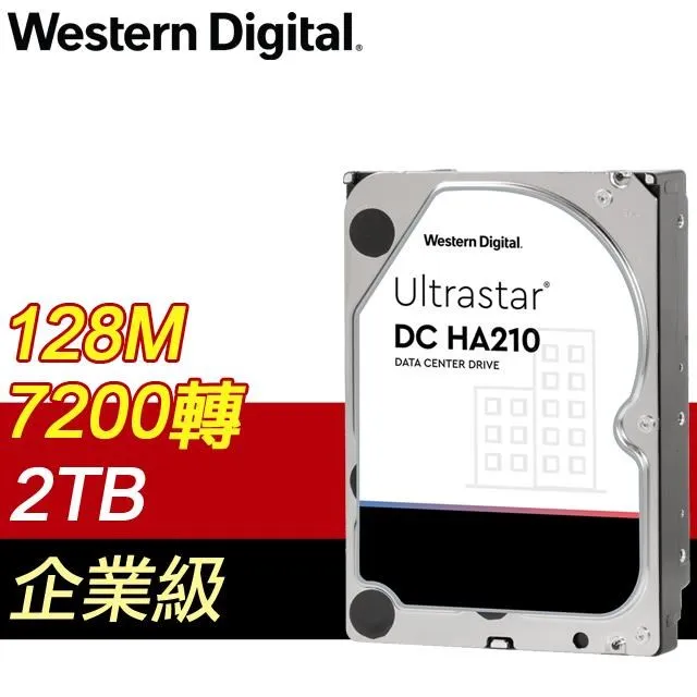 【WD 威騰】Ultrastar DC HA210 2TB 3.5吋 企業級內接硬碟(HUS722T2TALA604) 歷史價格詳細信息