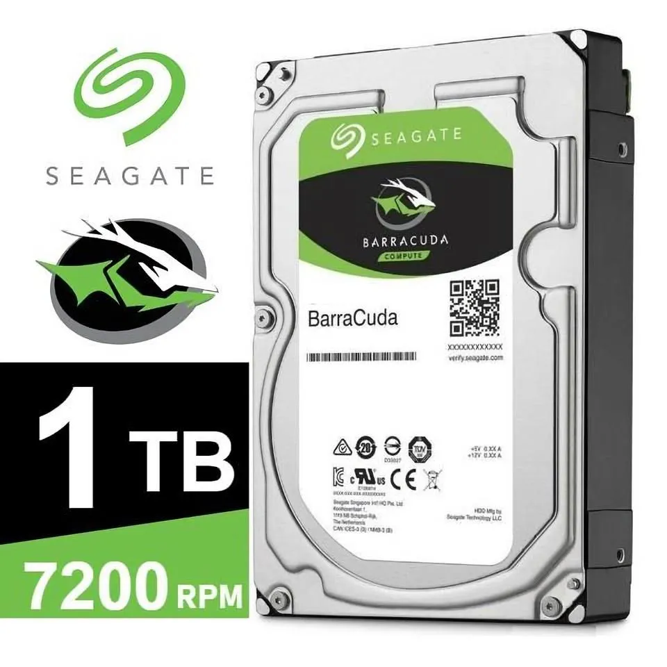 Seagate【BarraCuda】新梭魚 (ST1000DM010) 1TB/7200轉/64MB/3.5吋/3Y 歷史價格詳細信息