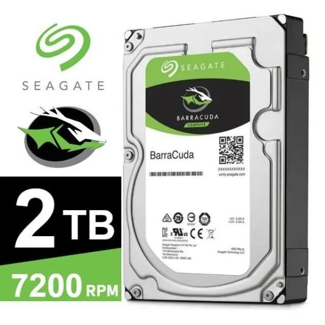 Seagate【BarraCuda】新梭魚 (ST2000DM008) 2TB/7200轉/256MB/3.5吋/3Y 歷史價格詳細信息