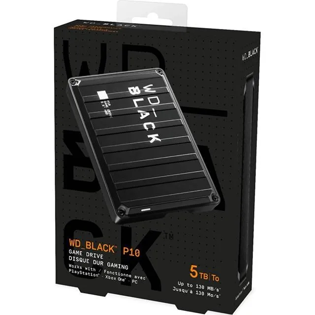 WD 威騰 Black 黑標 P10 5TB 5T Game Drive 2.5吋 電競行動硬碟 價格比較,價格查詢,歷史價格詳細信息