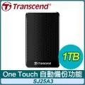 Transcend 創見 StoreJet 25A3 防震 1TB/2TB  2.5吋 外接硬碟 黑色 歷史價格詳細信息
