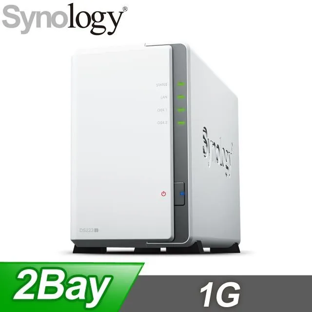 Synology 群暉 DiskStation DS223 2Bay NAS網路儲存伺服器 歷史價格詳細信息
