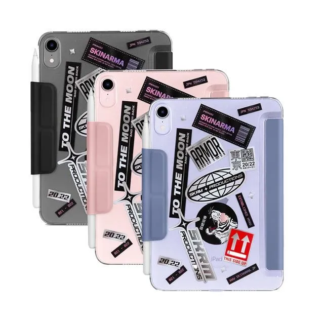 Skinarma 日本潮牌 Mageru 抗菌貼紙風格平板保護套 iPad 10.2 吋 (2021) 黑色 歷史價格詳細信息