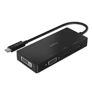 belkin 轉接器 USB-C 對 多媒體 + 充電 乙太網路 VGA HDMI 2年保固 台灣總代理【地標網通】 歷史價格詳細信息