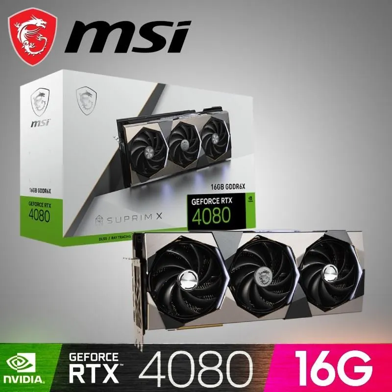 微星 GeForce RTX 4080 16GB SUPRIM X 顯示卡 歷史價格詳細信息