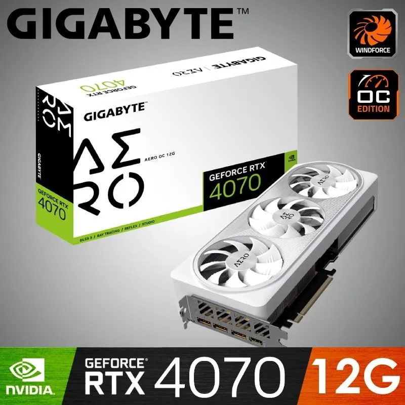 技嘉 RTX4070 AERO OC 12G 4070/30cm/註五年/16Pin電源 現貨 廠商直送 歷史價格詳細信息