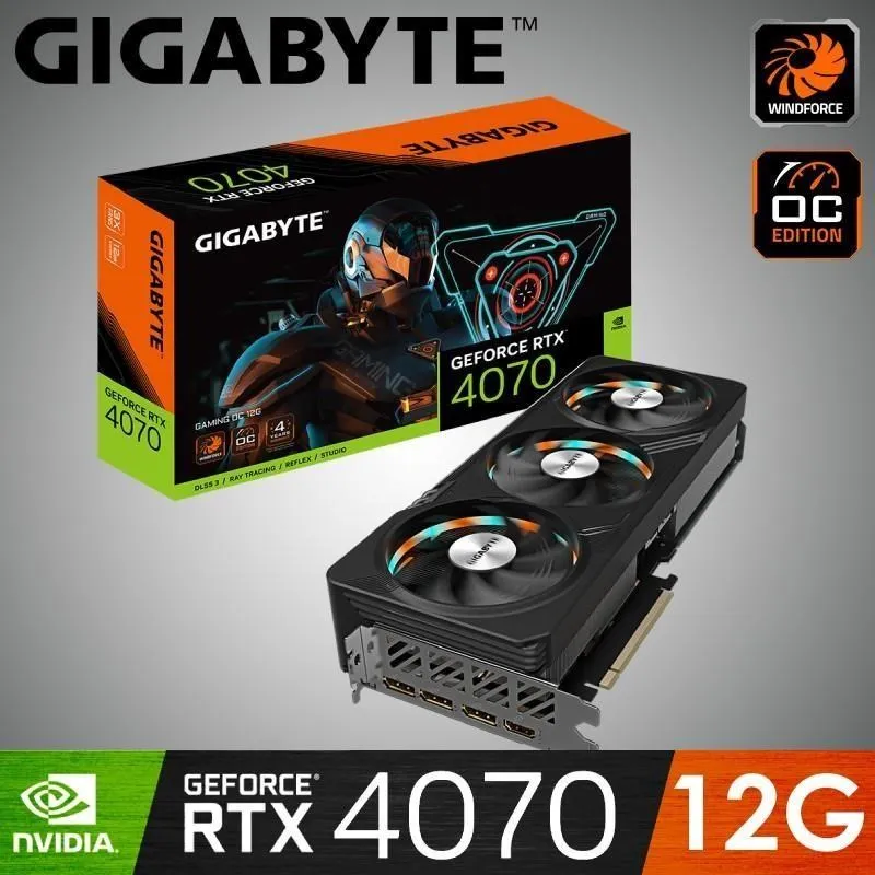 【技嘉】GeForce RTX 4070 GAMING OC 12G 顯示卡 價格比較,價格查詢,歷史價格詳細信息