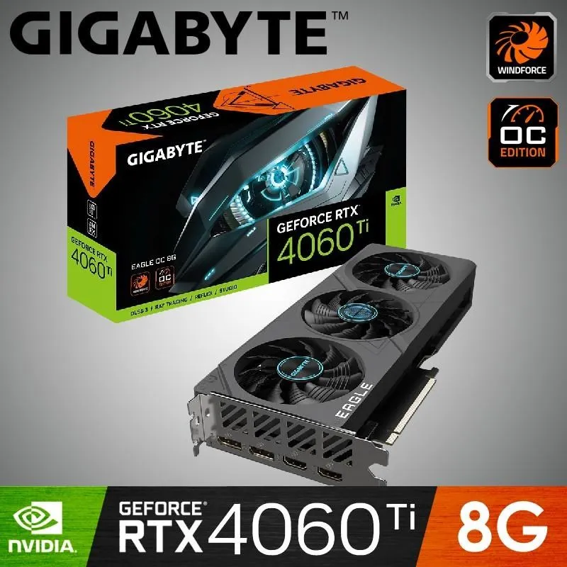 【GIGABYTE 技嘉】GeForce RTX 4060 Ti WINDFORCE OC 16G 顯示卡 歷史價格詳細信息