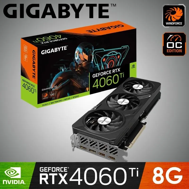【GIGABYTE 技嘉】GeForce RTX 4060 Ti GAMING OC 8G顯示卡 歷史價格詳細信息