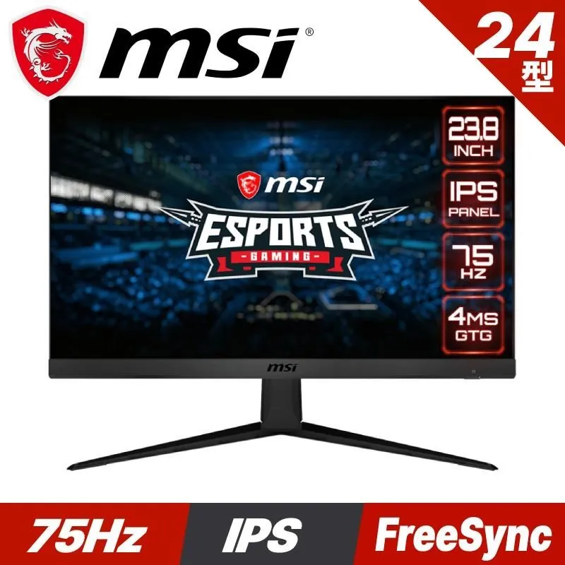 MSI Optix G2412V 24型 IPS電競螢幕  OPTIXG2412V 【全國電子】 歷史價格詳細信息