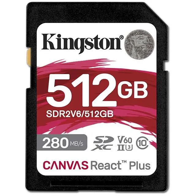 【Kingston 金士頓】Canvas React Plus SDXC UHS-II 280R/150W V60 256GB 記憶卡(SDR2V6/256GB) 歷史價格詳細信息