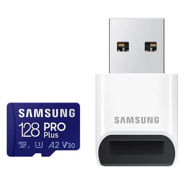 SAMSUNG 三星 PRO Plus microSDXC 128G記憶卡(MB-MD128SB/WW)(附讀卡機)三入組 歷史價格詳細信息