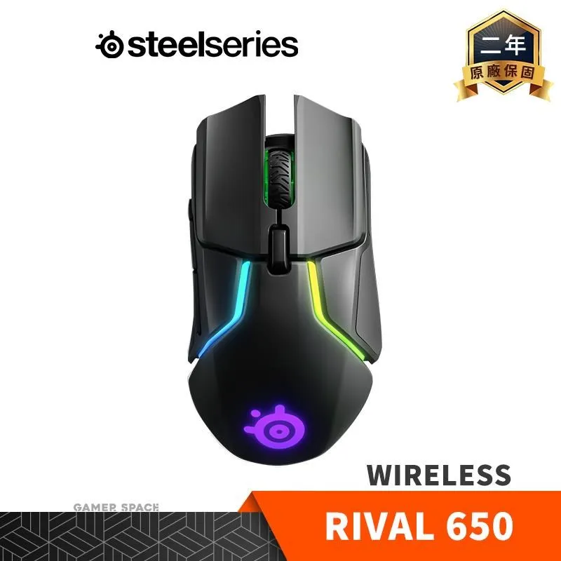 SteelSeries 賽睿 RIVAL 650 光學 無線 電競滑鼠/ Quantum WirelessTM 技術 歷史價格詳細信息