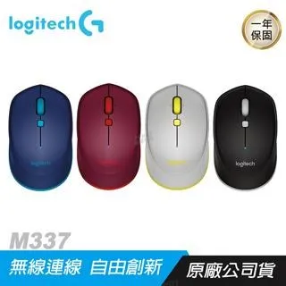 Logitech 羅技 黑 M337 藍牙滑鼠 無線 辦公 滑鼠 10m 1000dpi 3鍵含滾輪 歷史價格詳細信息