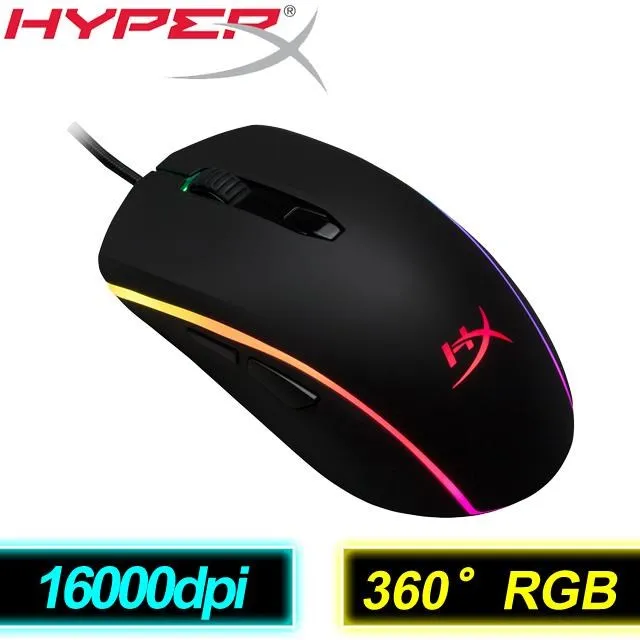 HyperX Pulsefire Surge RGB 電競滑鼠/DPI切換/3389感測器/Omron微動 歷史價格詳細信息
