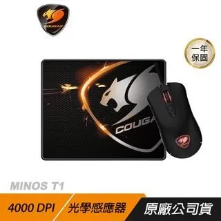 Cougar 美洲獅 Minos XT 電競滑鼠 ADNS-3050/4000DPI/強大的RGB背光 歷史價格詳細信息