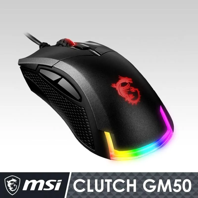 msi 微星 MSI Clutch GM50 電競滑鼠 有線滑鼠 非對稱設計 專為右手[加購專用賣場] 歷史價格詳細信息