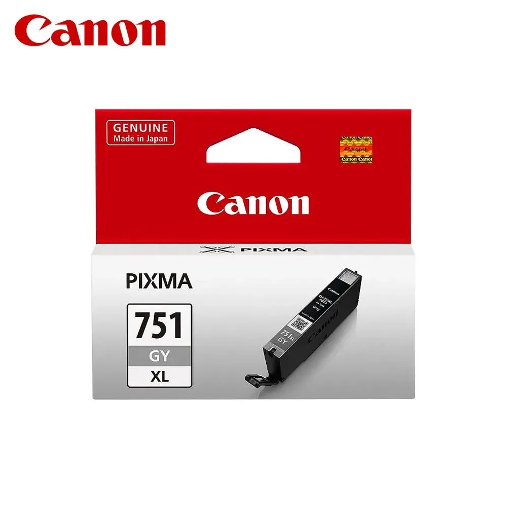 CANON CLI-751XL GY 原廠灰色高容量XL墨水匣 歷史價格詳細信息